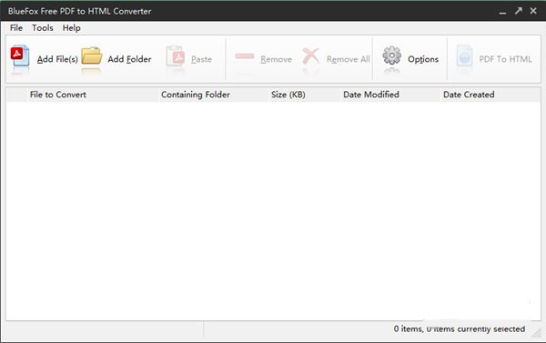 【pdf转html转换器下载】BlueFox Free PDF to HTML Converter v9.5.5 免费版