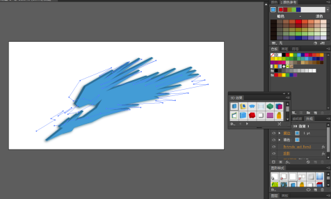 AI2019cc破解版怎么做3D效果