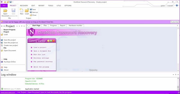 【OneNote Password Recovery下载】OneNote Password Recovery(密码恢复软件) v2.5.1.180 官方版
