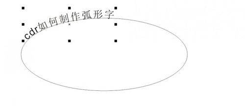 CorelDraw2020绿色版怎么制作弧形字