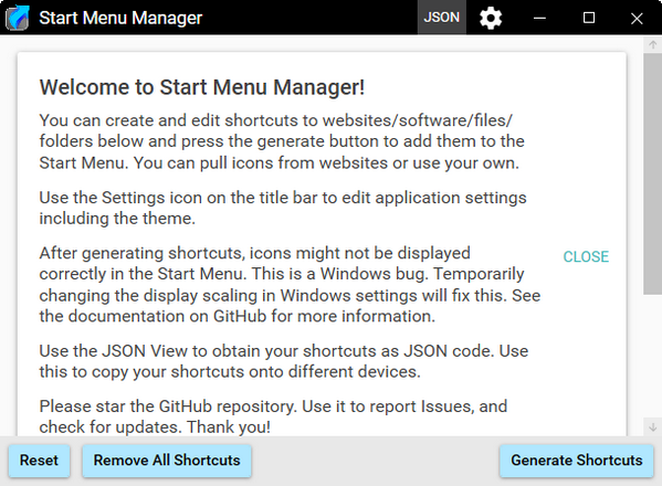 【Start Menu Manager免费版下载】Start Menu Manager(开始菜单栏设置) v1.0 免费版