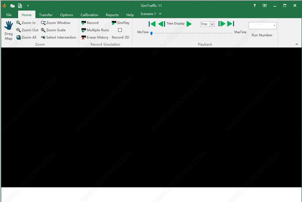 【SimTraffic免费版下载】SimTraffic(城市交通网络建模工具) v11.0.168 免费版