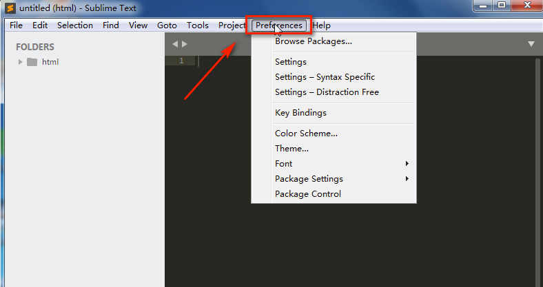 Sublime Text3破解版怎么切换中文