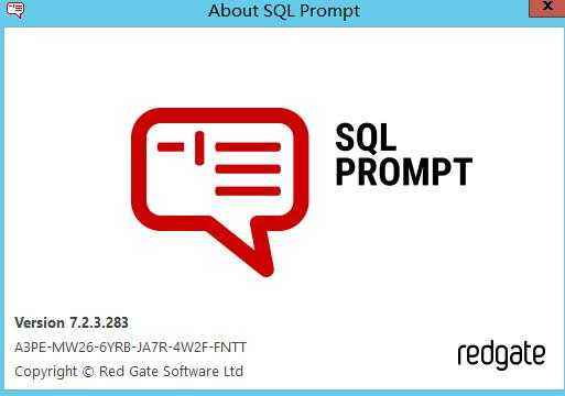 【SQLPrompt激活版】SQLPrompt免费下载 v9.0.10.4053 中文激活版(附序列号+激活方法)