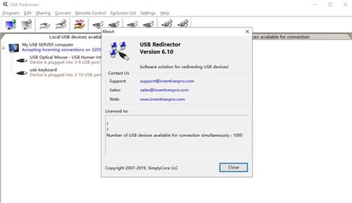 【USB Redirector激活版下载】USB Redirector中文注册版 v6.5 绿色激活版
