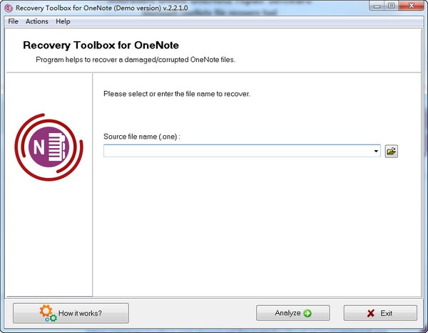 【Recovery Toolbox for OneNote下载】Recovery Toolbox for OneNote v2.2.1.0 官方版