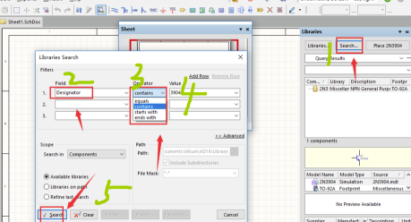Altium Designer2020破解版怎么查找元器件