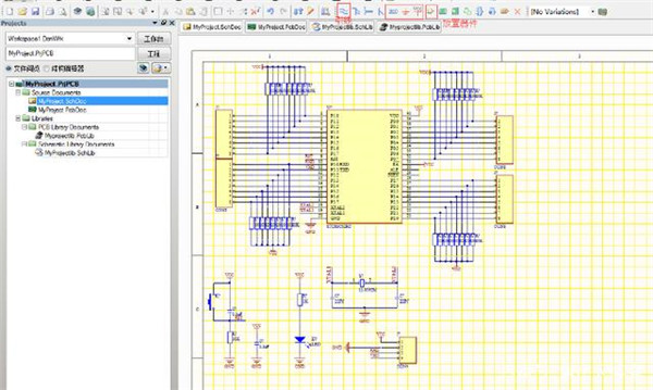 Altium Designer2020破解版怎么画原理图