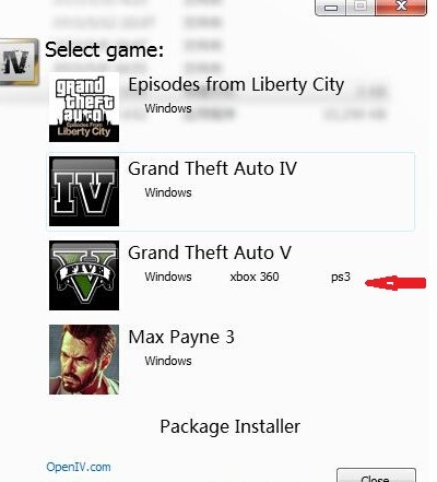 OpenIV中文版使用教程