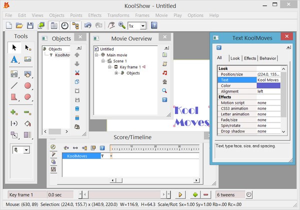 【KoolShow激活版下载】KoolShow(HTML5动画制作工具) v2.4.4 官方版