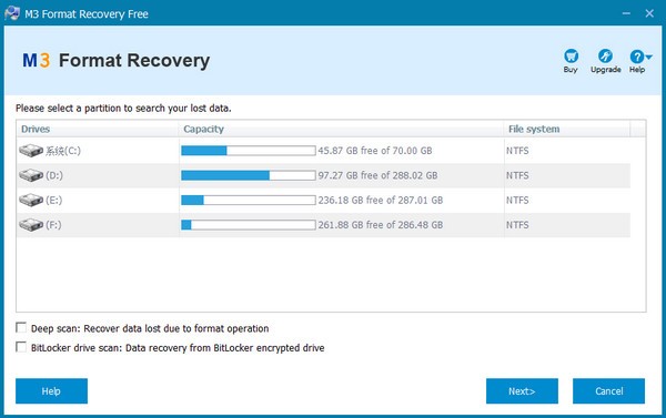 【M3 Format Recovery激活版下载】M3 Format Recovery(格式化恢复软件) v4.3 官方版