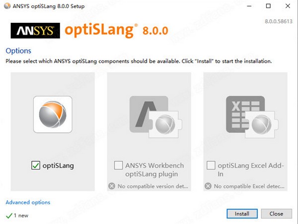 【ANSYS optiSLang免费版下载】ANSYS optiSLang(多学科设计优化软件) v8.0.0.58613 免费版