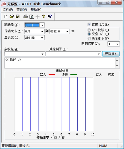 【ATTO Disk Benchmark汉化版下载】ATTO Disk Benchmark激活版 v4.00 绿色汉化版