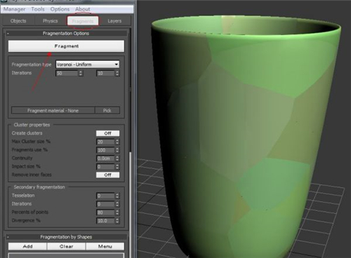 RayFire中文版怎么制作破碎的效果
