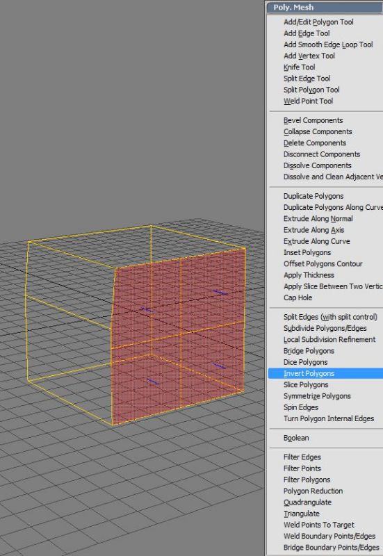 Softimage中文怎么重置模型法线