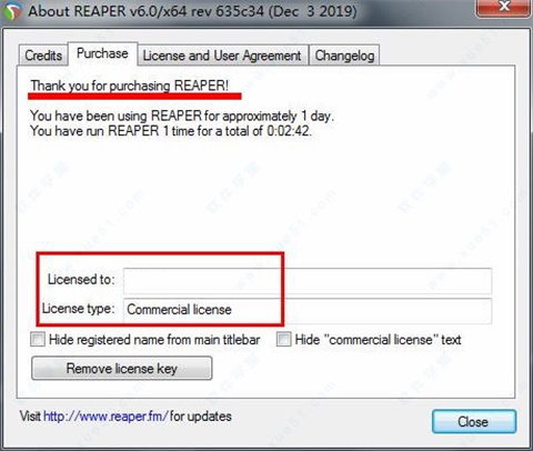 Reaper6破解版安装方法