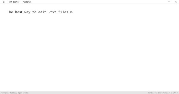 【NXT Editor官方版下载】NXT Editor(NXT编辑器) v0.1.1 官方版