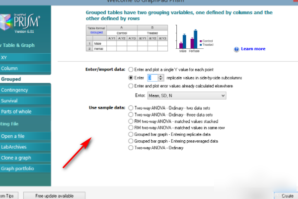 GraphPad破解版修改X轴