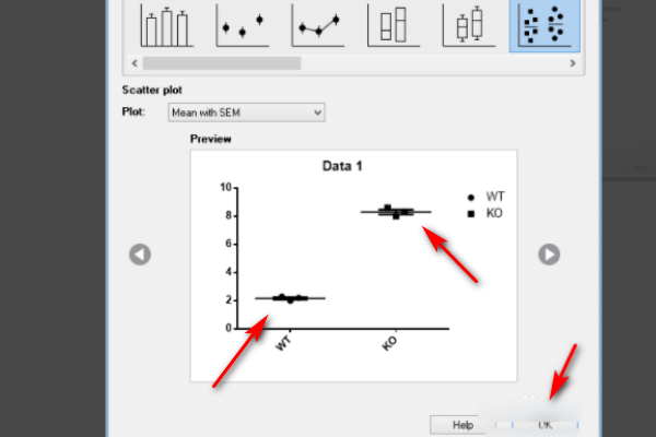 GraphPad破解版修改X轴