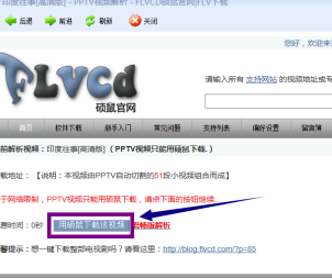 FLVCD硕鼠怎么使用