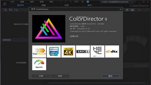 【CyberLink ColorDirector激活版下载】CyberLink ColorDirector(视频颜色处理工具) v9.0.2107.0 官方版