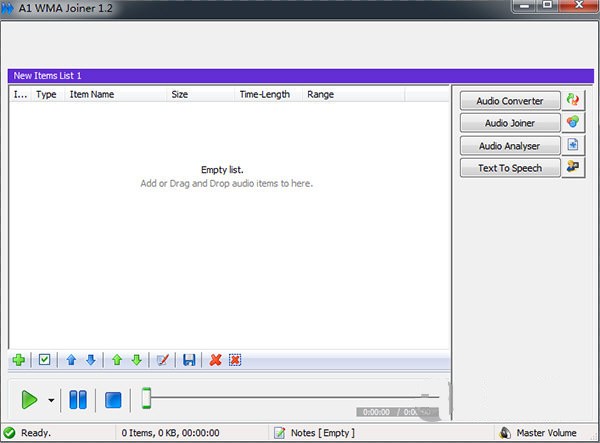 【A1 WMA Joiner激活版下载】A1 WMA Joiner(音频合并软件) v1.2 官方版