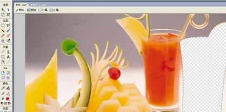 Fireworks绿色破解版怎么抠图