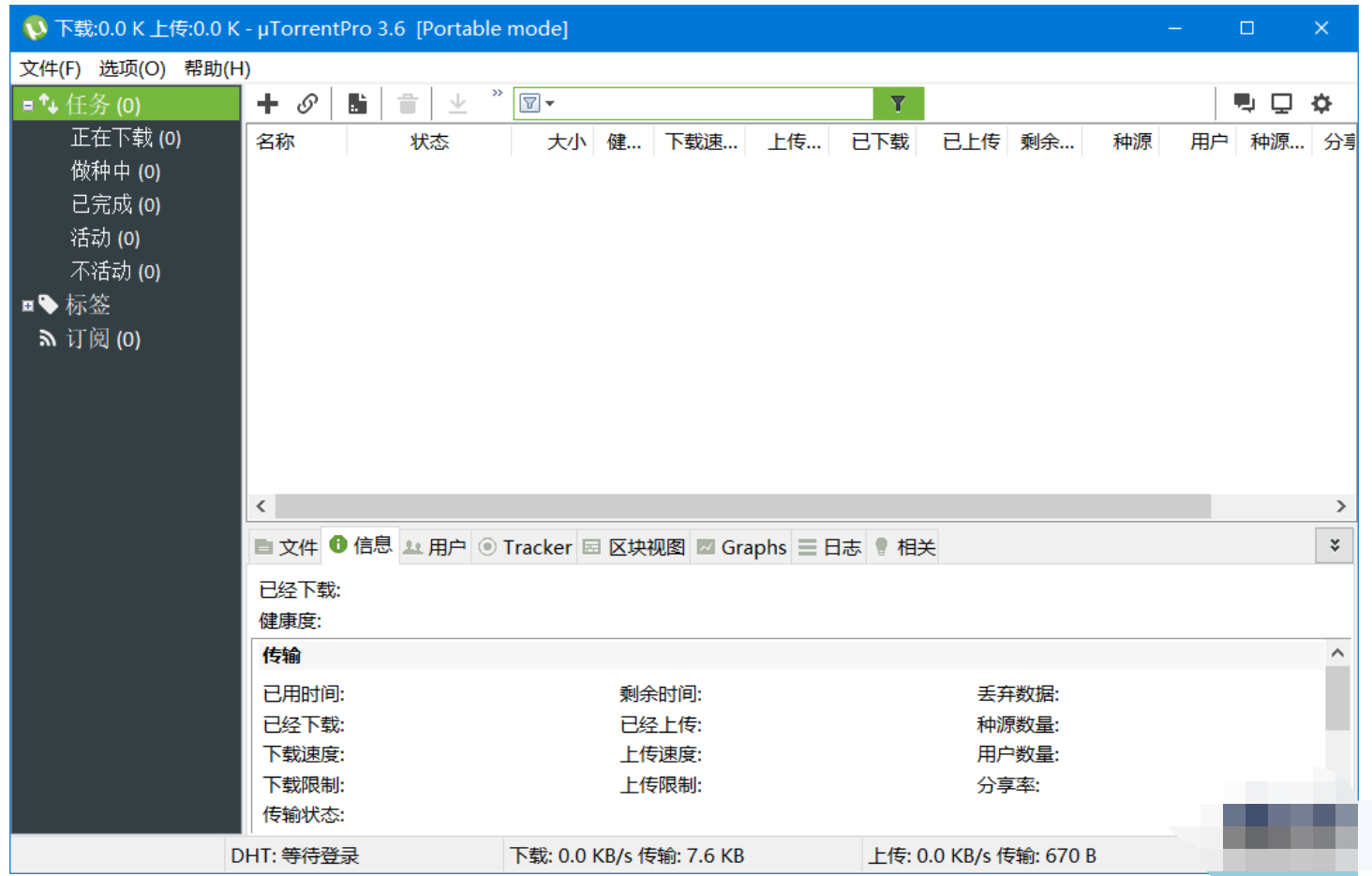 uTorrent PRO v3.6.0.46590 去除广告绿色版 | BT磁力下载软件