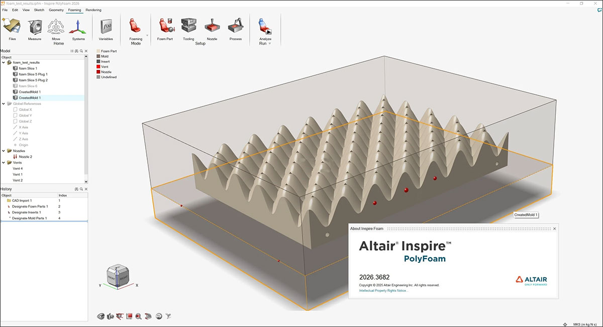 Altair Inspire PolyFoam 2026免费版