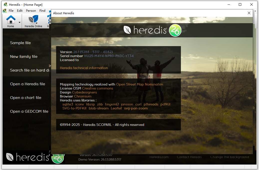 heredis2026家谱制作软件 v26.2激活版