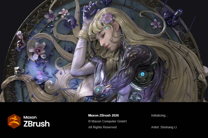 zbrush2026 mac版 v2026.1.0中文免费版
